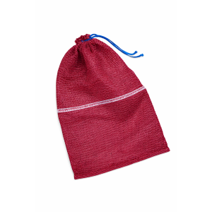 Worek  15kg siatka  42x60cm bordowy